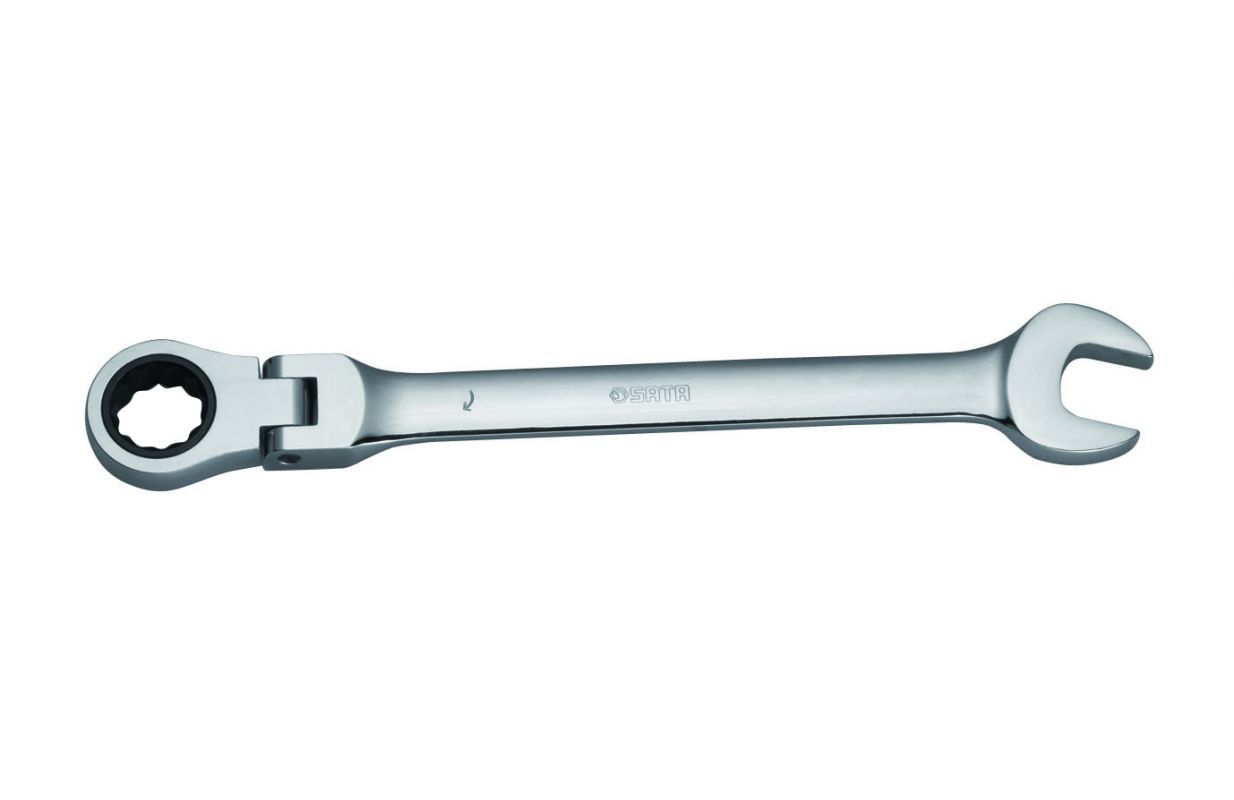 Ratcheting kombinationsnøgle Sata S46410; 19 mm; 249 mm