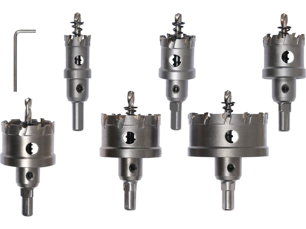 Hulsave sæt Yato YT-44077; 22-65 mm; 6 stk.