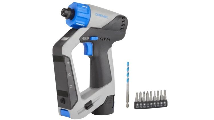 Skruetrækker Dremel DD12V-S1; 12 V; 1x2,0 Ah batt.