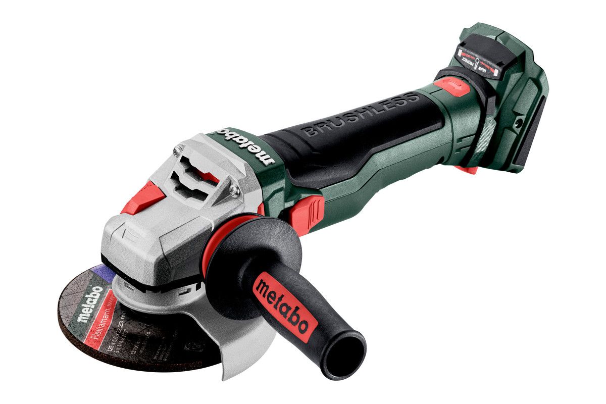 Akku vinkelsliber Metabo WB 18 LTX BL 15-125 Quick; 18 V; 125 mm (uden batteri og oplader)