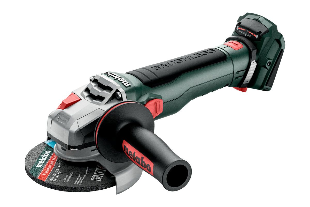 Akku vinkelsliber Metabo WB 18 LT BL 11-125 Quick; 18 V; 125 mm (uden batteri og oplader)