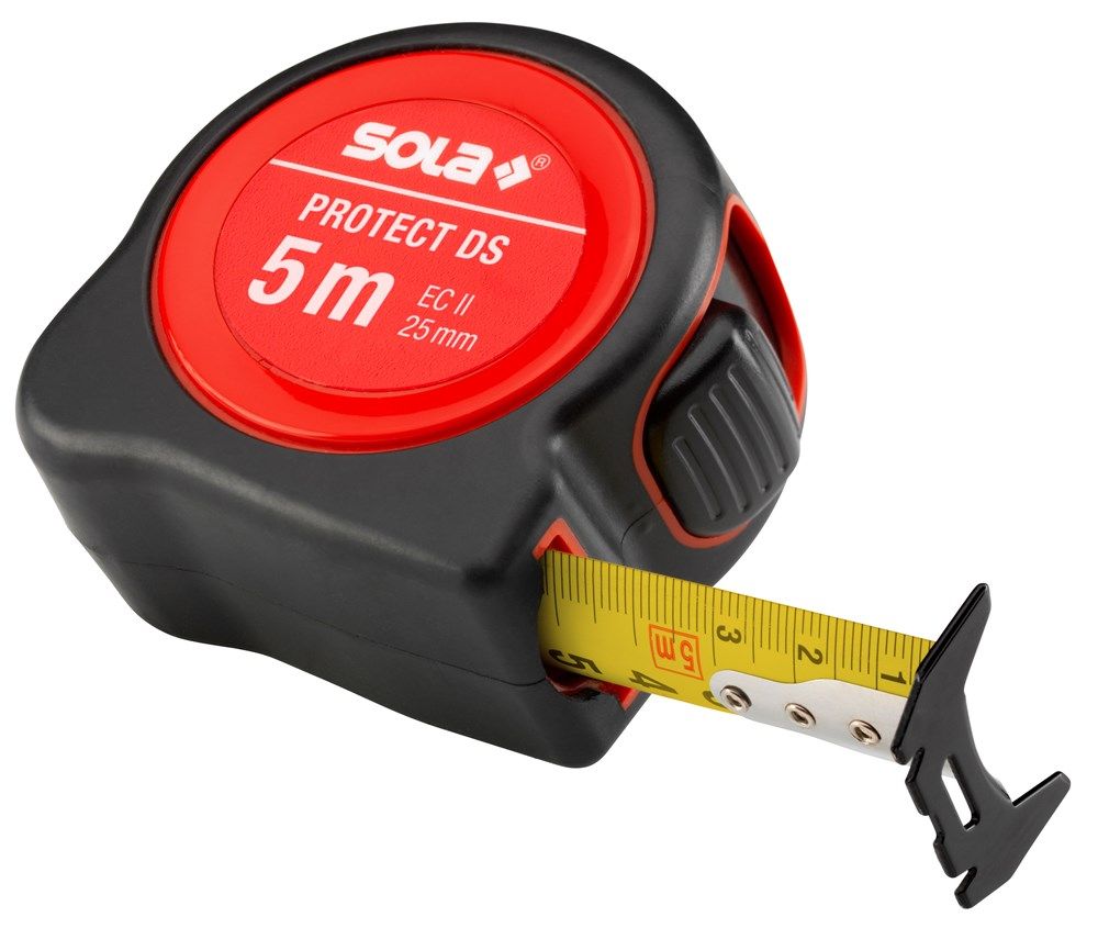 Målebånd Sola PROTECT PE DS525-50550701; 5 m; 25 mm