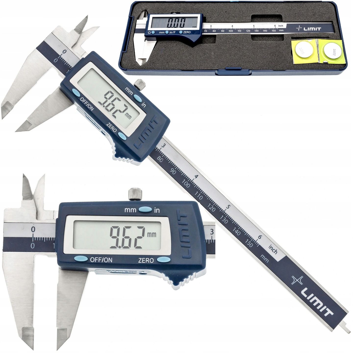 Digital skyvelære Limit CDH; 150 mm