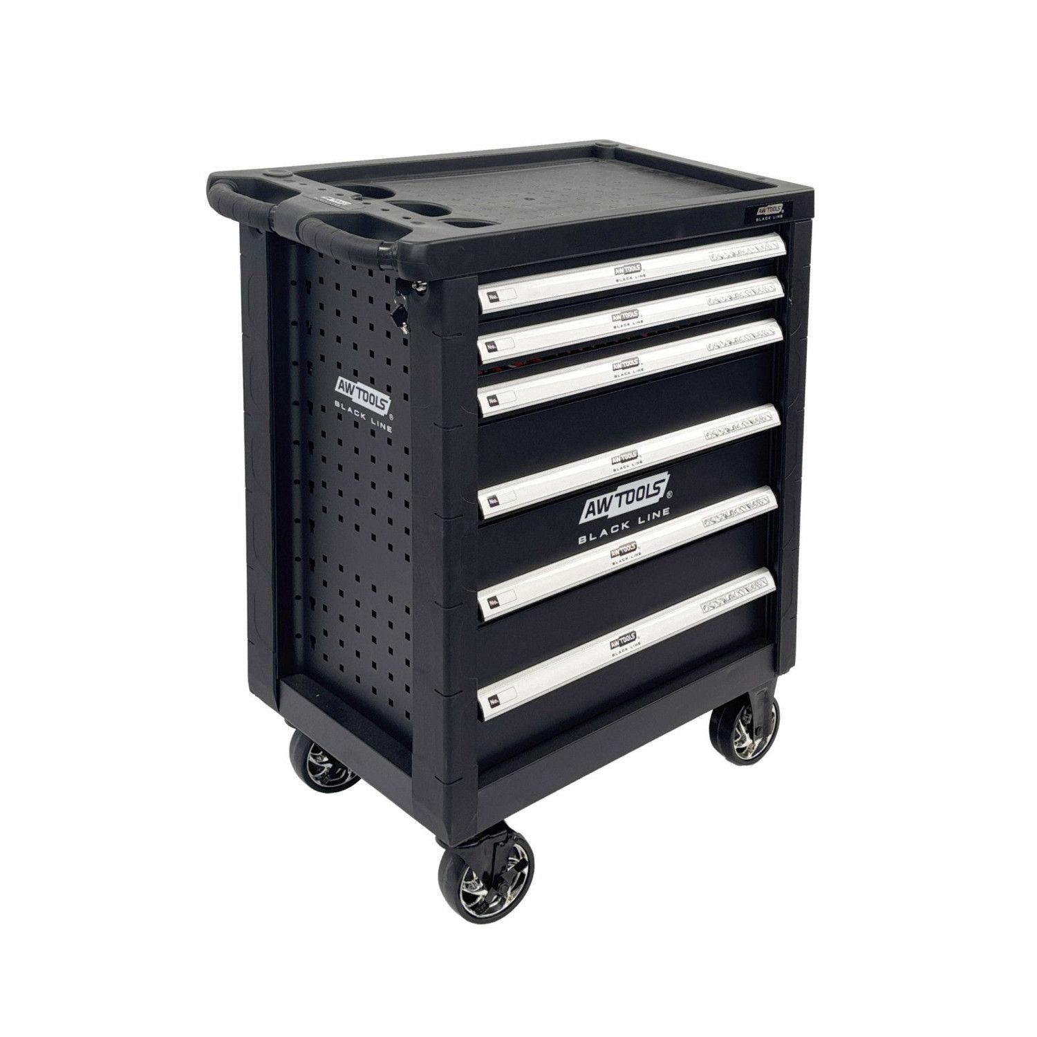 Vogn med værktøj AWTools AW15100; 177 stk.