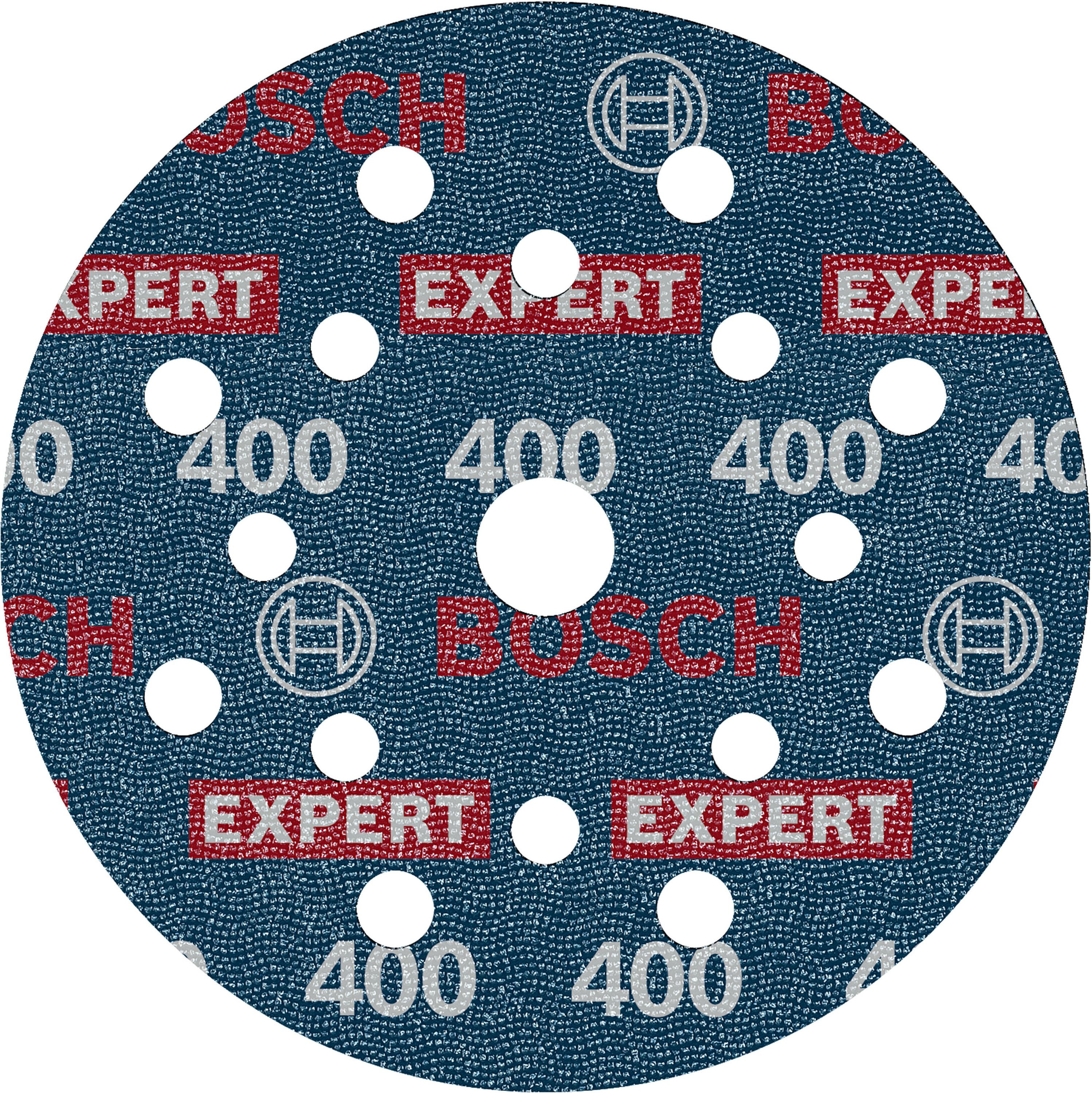 Slibeskive Bosch Expert O780; 125 mm; P400; 6 stk.