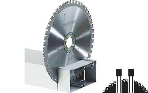 Rundsavsklinge til aluminium Festool; 210x2,2x30,0 mm; Z36; 1°