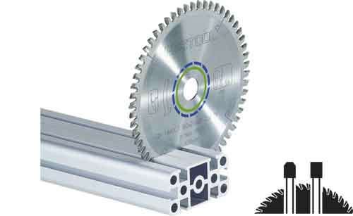 Rundsavsklinge til aluminium Festool; 216x2,3x30,0 mm; Z60; -5°