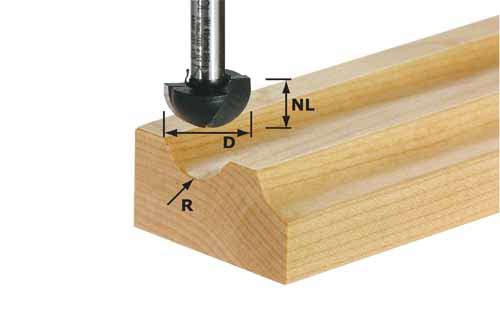 Notfræser Festool 6,35/10/40 mm