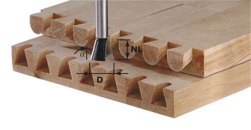 Grad / sinkfræser Festool; HW; 17/49 mm