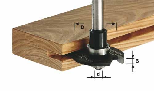 Grov skæreskive (uden aksel) Festool; 40 mm; 2,5 mm