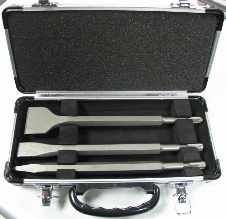 Meiselsett 3 deler Makita D-05181, SDS Plus