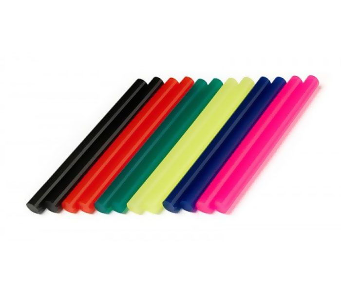 Limstifter 
  Dremel GG05; 7x100
  mm; 12 stk .; farvet