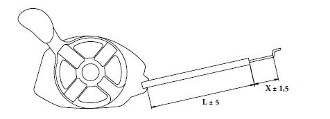 Clutch-kabel til plæneklippere Stiga Combi/Multiclip Euro