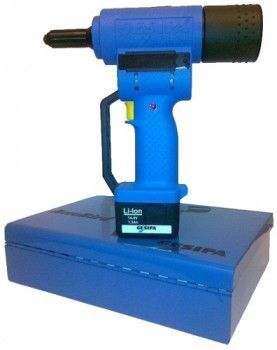 Trådløst nitteværktøj Gesipa AccuBird; 14,4 V; 1x1,3 Ah batt.