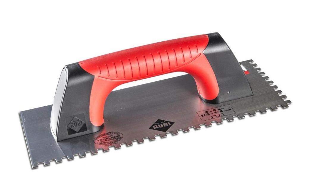 Kamme til fliser lim Rubi Rubiflex 75955; 6x6 mm; 28 cm