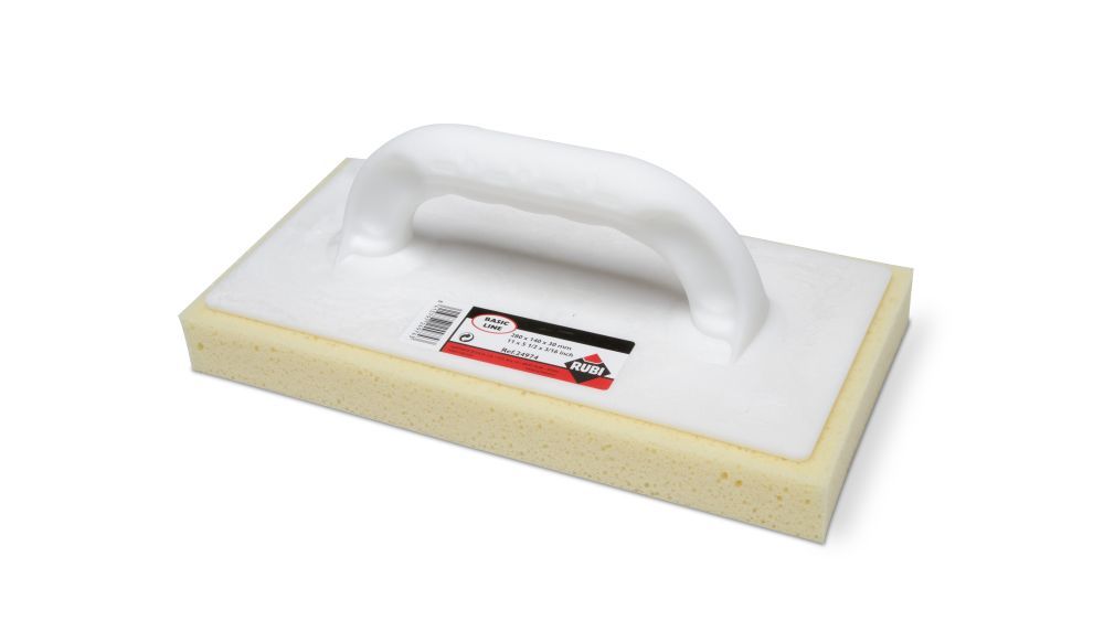 Svamp til keramiske fliser rengøring Rubi 28x14x3 cm HIDRO Pro