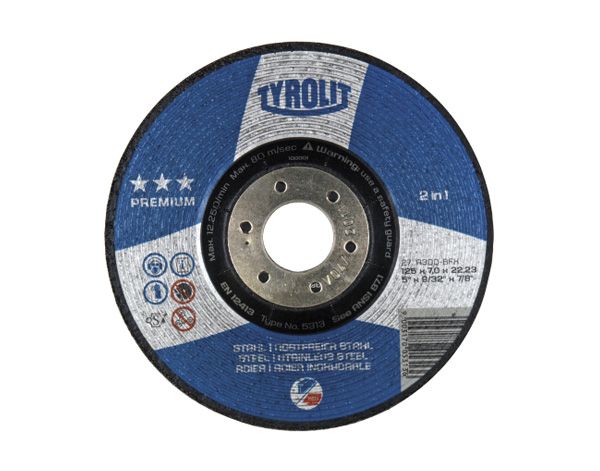 Slibeskive Tyrolit A 30 Q BFX; 230x4 mm; 1 stk.