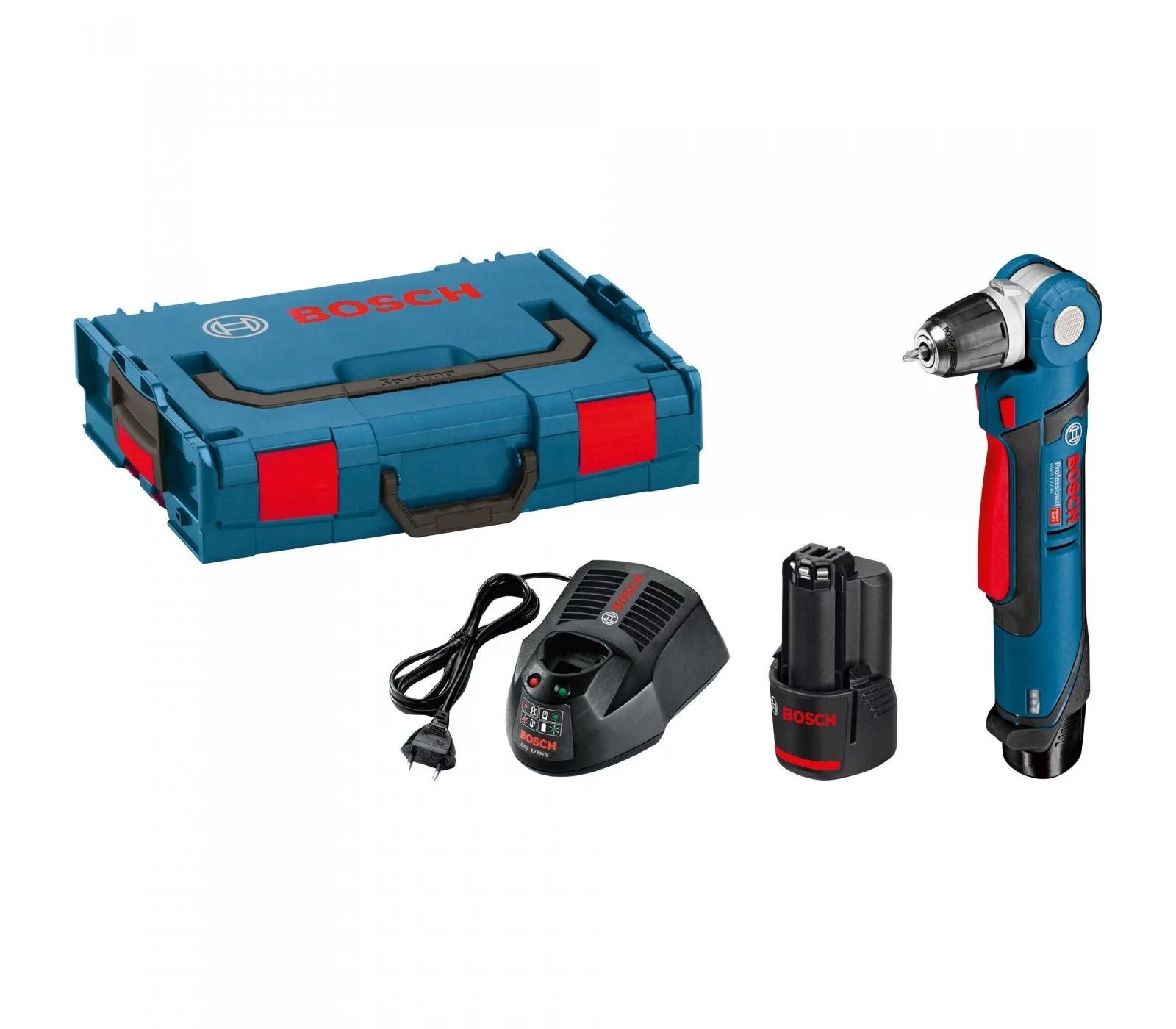 Skruetrækker Bosch GWB 12V-10; 12 V; 2x2,0 Ah batt.