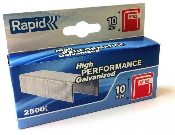 Klammer Rapid; 11,4x10 mm; 2500 stk; type 53