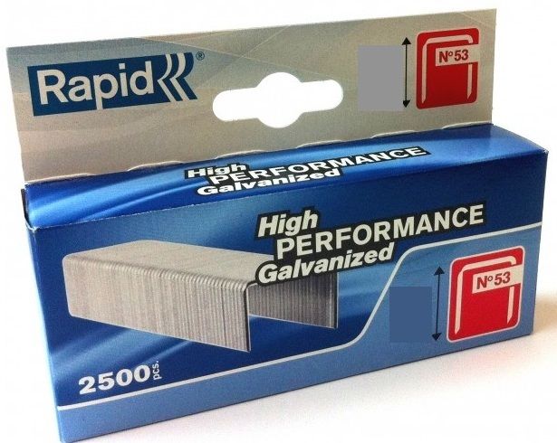 Klammer Rapid; 11,4x12 mm; 2500 stk; type 53