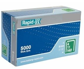 Klammer Rapid; 10,6x10 mm; 5000 stk; TYPE 140