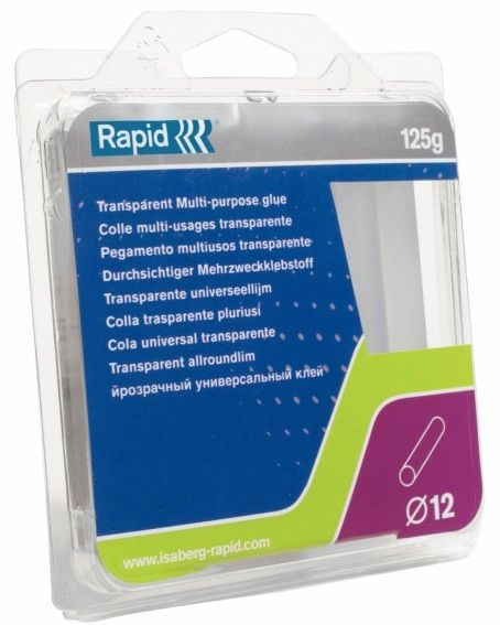 Limstifter Rapid Multi; 12x94 mm; 0,125 kg; gennemsigtig