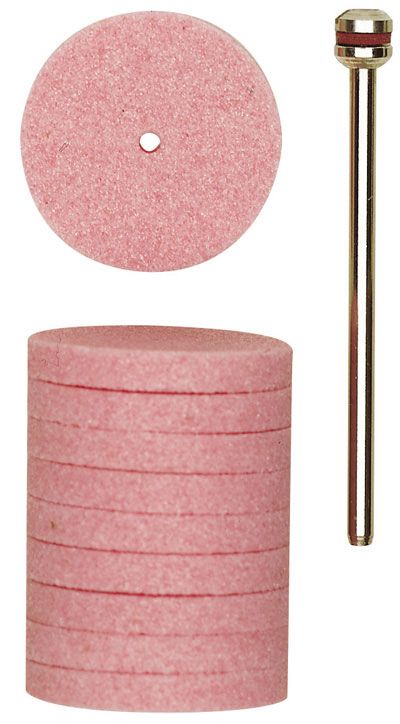 Korundsslibning Proxxon; 22 mm; 10 stk.