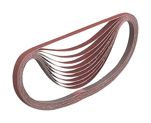 Slibebånd til båndsliber 13x533 mm; K80; 5 stk.