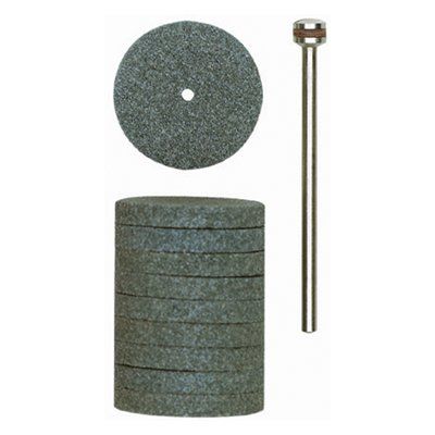 Silicium-carbid slibesten Proxxon; 22 mm; 10 stk.