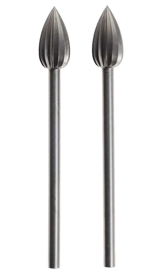 Tungsten vanadium fræsebit Proxxon; 6 mm; 2 stk.