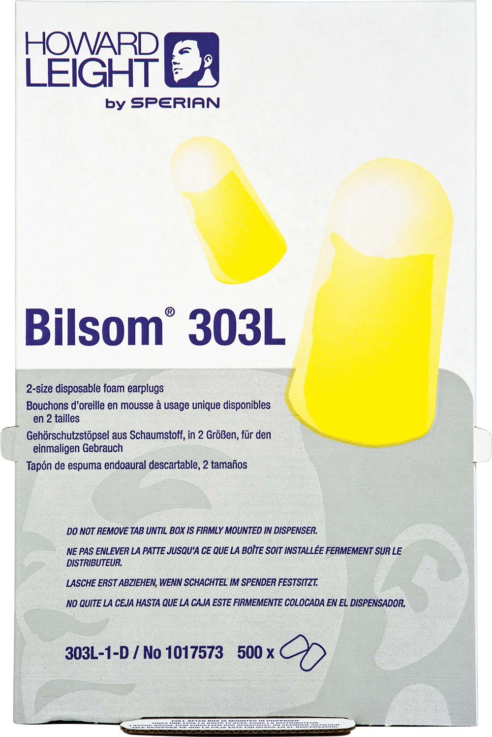 Ørepropper HONEYWELL BILSOM 303L; 500 stk.