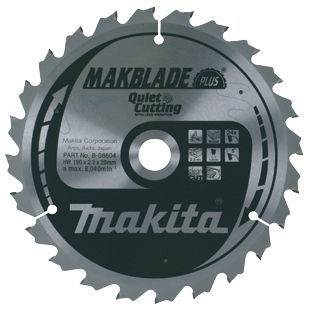 Rundsavsklinge til træ Makita MAKBLADE PLUS; 260x2,3x30,0 mm; Z40; 5°