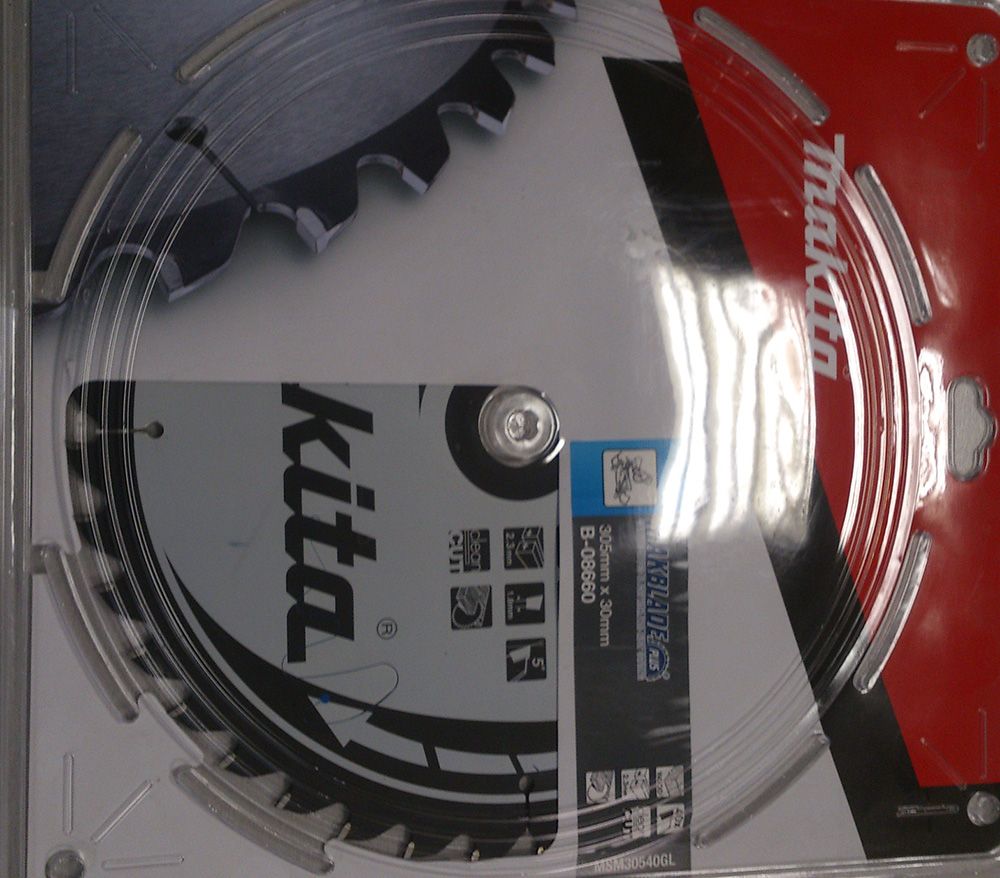 Rundsavsklinge til træ Makita; 305x2,3x30,0 mm; Z40; 5°