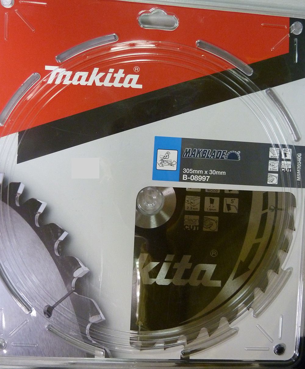 Rundsavsklinge til træ Makita; 305x2,3x30,0 mm; Z40; 5°