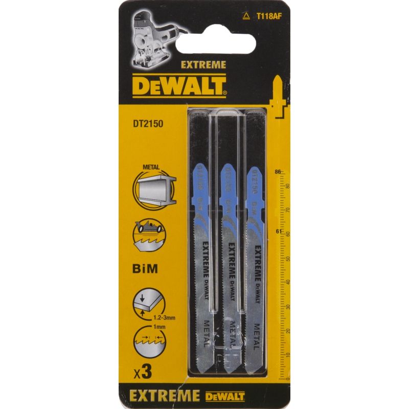 Stiksavsklinger DeWalt EXTREME; 3 stk.
