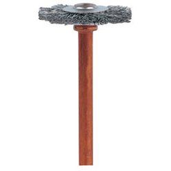 Rustfrit stålbørste Dremel 530; 19 mm; 2 stk.