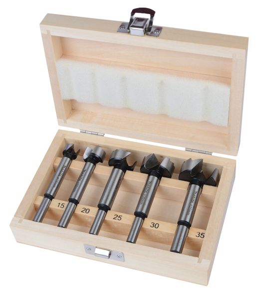 Fræsersæt Makita; 15-35 mm; 5 stk.