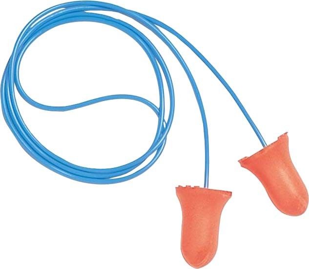 Ørepropper med snor HONEYWELL; 100 stk.