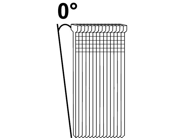 Søm Essve F18; 1,2×50 mm; 0°; 3600 stk.; glans galvaniseret