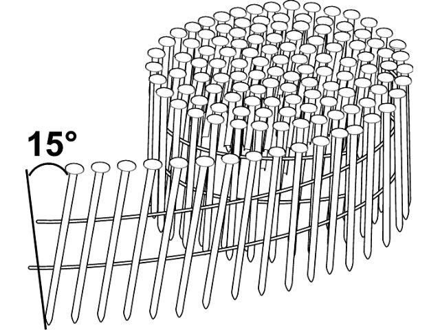 Søm Essve; 3,1×90 mm; 15°; 2400 stk.